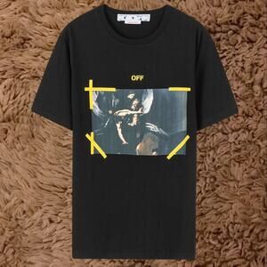 Off-white Men's Black Short Sleeve